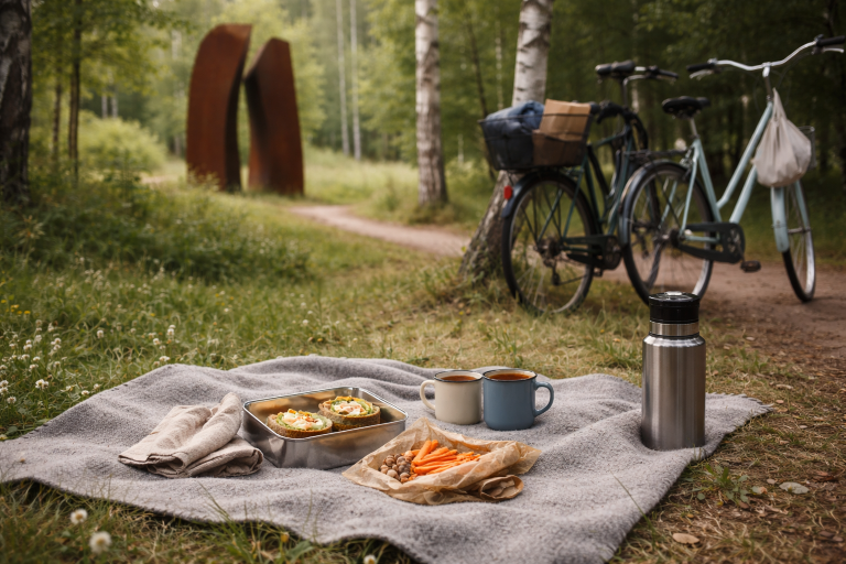 Billig kunstpause i det fri: sådan får du en hel dag for under 200 kr.