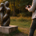 Skulpturer gennem linsen: sådan får du liv i dine billeder på kunststier