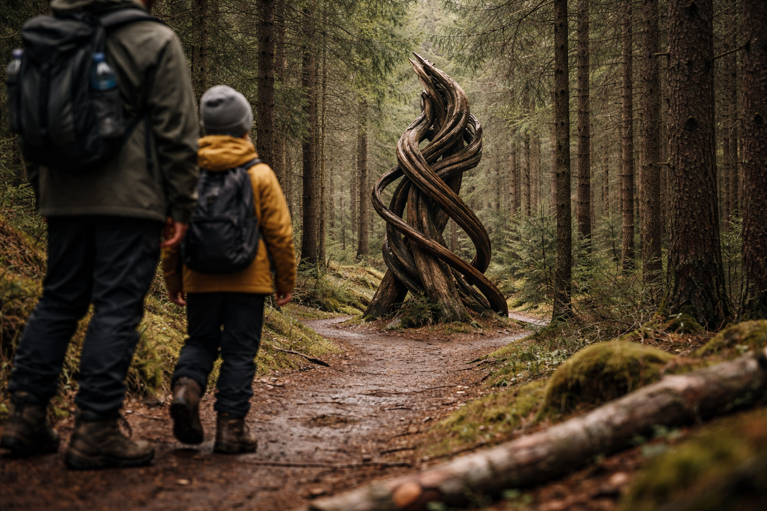 Billedhuggerhaven i Deep Forest Art Land: komplet guide til din tur i skoven