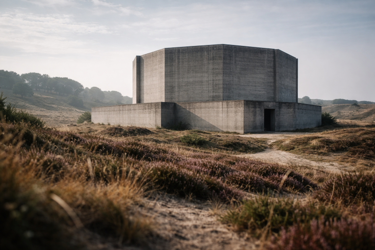 Rudolph Tegners Museum: arkitekturen, samlingen og rummet som medspiller