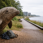 Træskulpturer i Fredericia: hvor du finder dem, og en gåtur der binder dem sammen