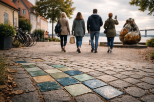 Keramikruten ved Middelfart: komplet guide til rute, stop, parkering og souvenirs