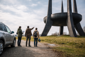 Kunstlandet Herning: 10 must-see værker i naturen med kort og stop
