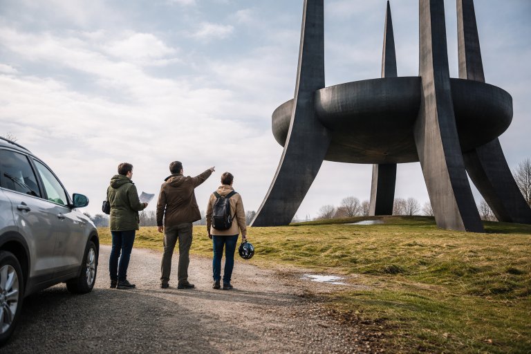 Kunstlandet Herning: 10 must-see værker i naturen med kort og stop