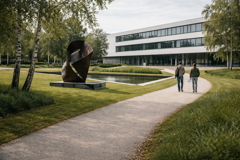 Birk i Herning: arkitektur, kunst og en gåtur du kan tage selv