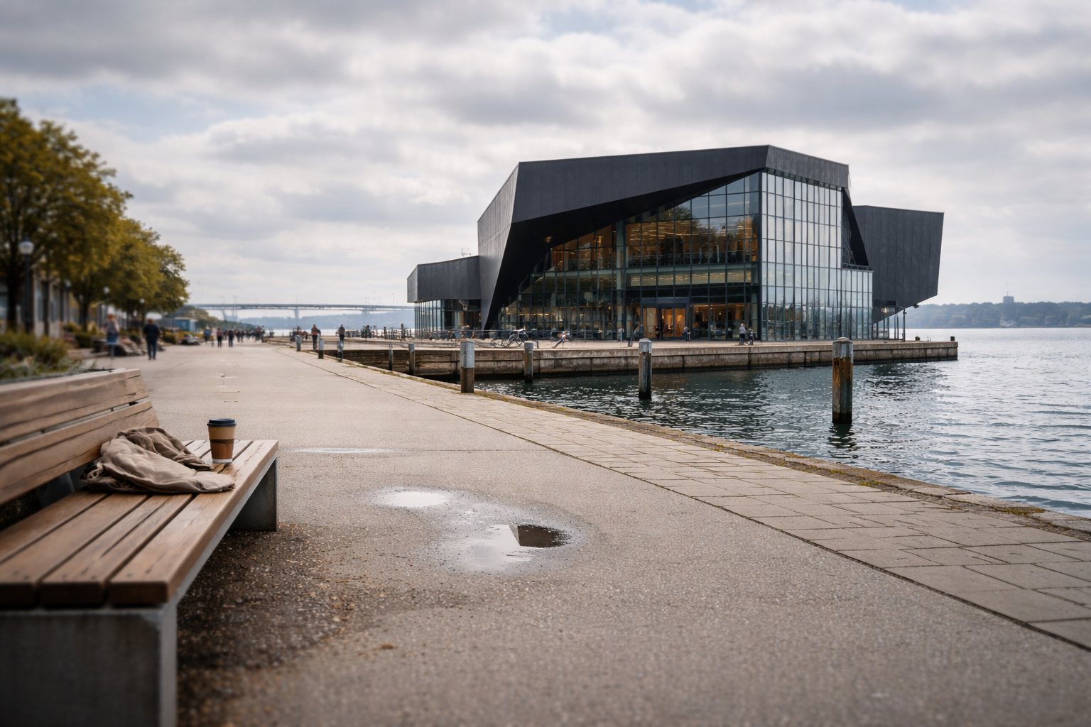 KulturØen i Middelfart: kulturstop og kort havnegåtur