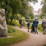 Kunst i det fri i Odense: de bedste steder, ruter og kort til en kunstvandring